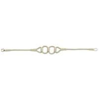 999 Silver White Model Handmade Bracelet 