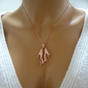 14K Gold Jaguar Necklace