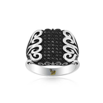 925K Sterling Silver Design Men Ring